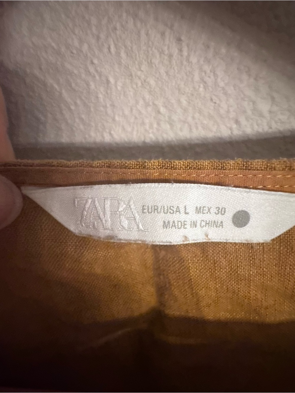 ZARA Relaxed Linen Top - Picture 5 of 5
